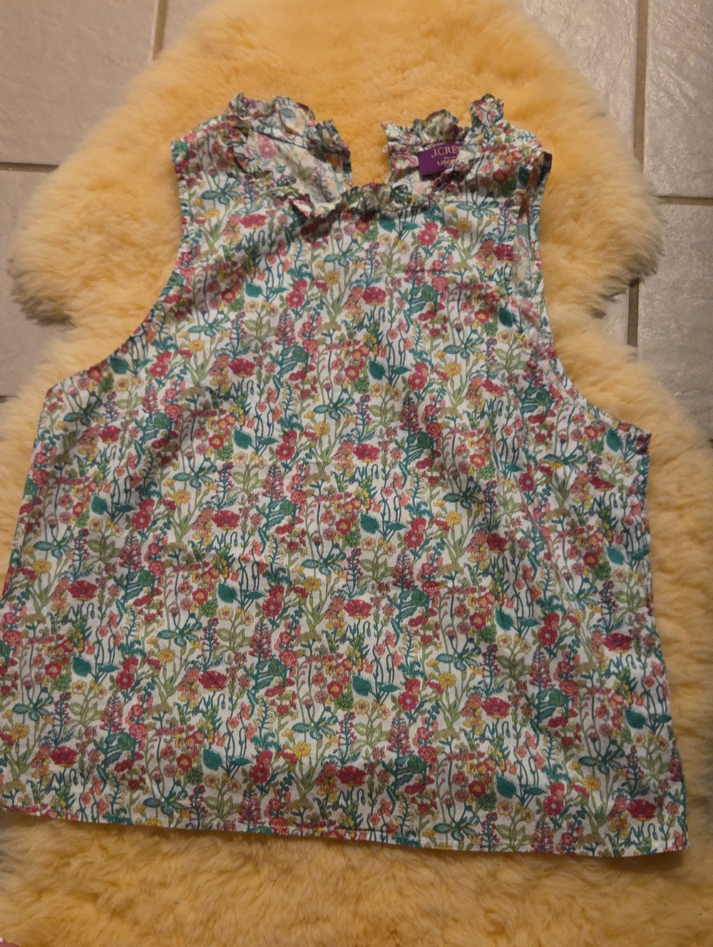 Floral Sleeveless Top